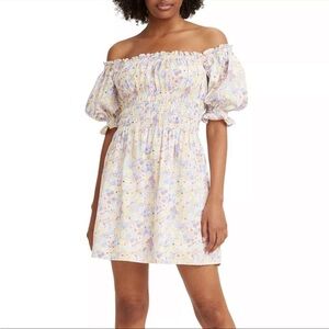 Levi’s Verenne Puff Sleeve Mini Dress